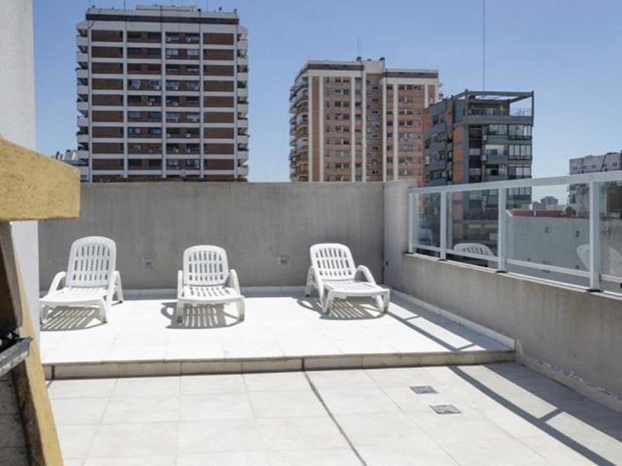 Departamento en Las Cañitas de 2 Ambientes con Balcon Terraza con Deck, Amenities, Dos Cocheras 