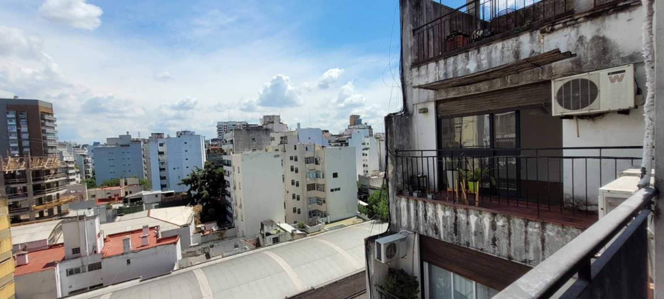 Palermo, 3 Ambientes contrafrente con balcon. MUY LUMINOSO. Excelente ubicacion a mts Av.Scalabrini Ortiz , a 1 cuadra Av. santa Fe