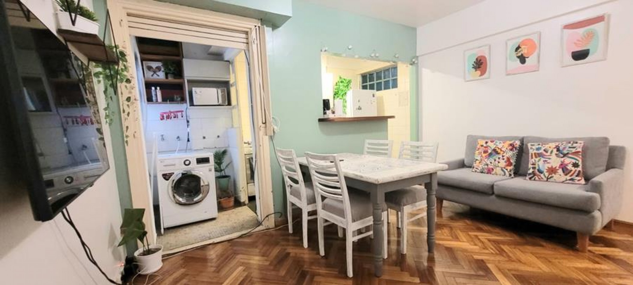 Palermo 2 Ambientes, excelente estado, muy luminoso. APTO PROFESIONAL,  a 1 cuadra AV. S. Ortiz, 2 cuadras Av.S. Fe. Zona jardin Botanico