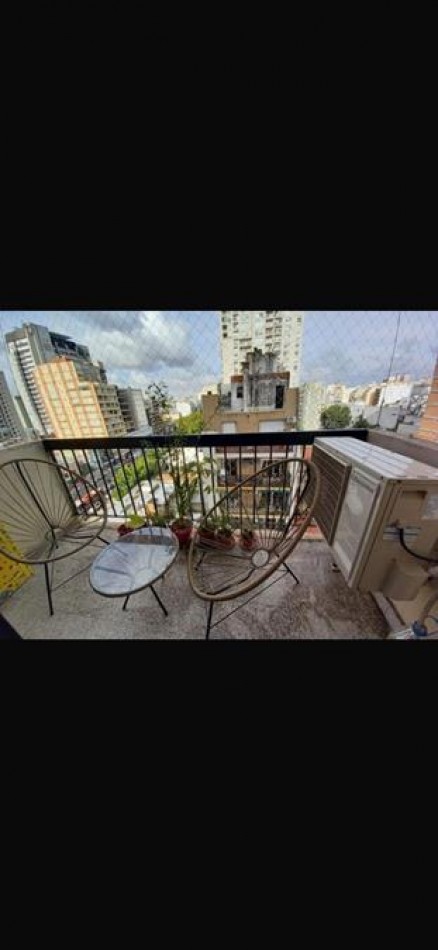 Palermo, 1 ambiente, FRENTE. Muy luminoso, con balcon, zona Sanatorio Guemes, Universidad UTN, Palermo